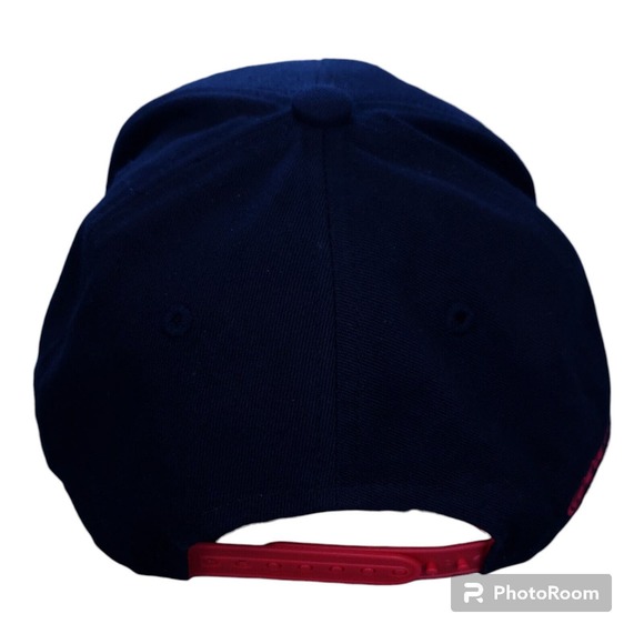 RAW Rolling Papers Snapback Hat Black Embroidered with Poker & Stash Pocket - Picture 5 of 9